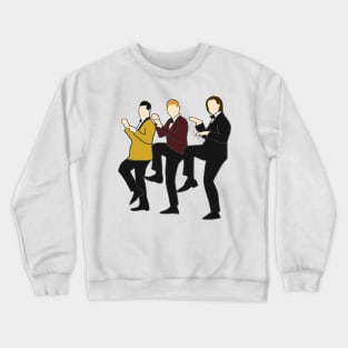 Jensen, Jared, Misha Halloween supernatural photoshoot Crewneck Sweatshirt